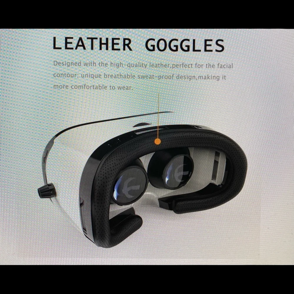 Pasonomi VR glasses- 3-D virtual reality headset. Circa 2016.